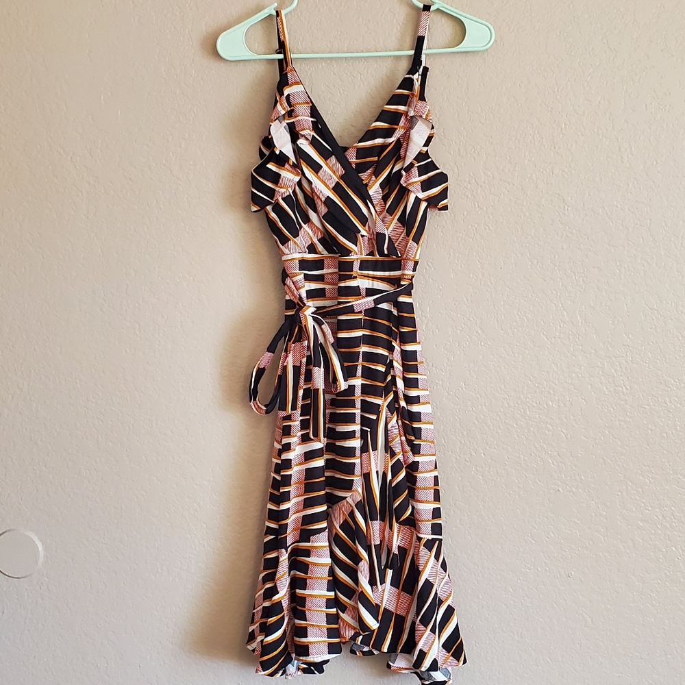 Ann Taylor sleeveless linen dress sz 2p